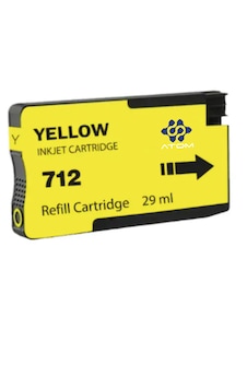 Atomplotter Hp 712 Yellow Y Kartuş 29ml Atomplotter Hp 712 Yellow Y Kartuş 29ml