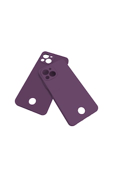 Reeder S23 Pro Max Kılıf Kamera Korumalı Silikon Rubber Arka Kapak Mor Reeder S23 Pro Max Kılıf Kamera Korumalı Silikon Rubber Arka Kapak Mor
