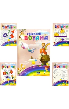Etkinlikli Boyama Kitapları 5'li Etkinlik İle Boya Etkinlikli Boyama Kitapları 5'li Etkinlik İle Boya