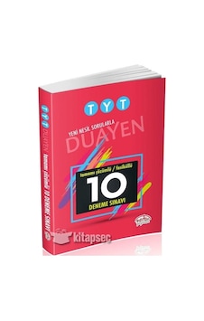 Tyt Duayen Çözümlü 10 Deneme - Editör Yayınevi Tyt Duayen Çözümlü 10 Deneme - Editör Yayınevi