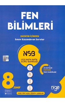 Nige Yayınları 8. Sınıf Lgs Fen Bilimleri Nsb Hafta Hafta Soru Ba