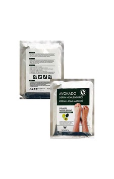 Avokado Özlü Çorap Tipi Ayak Peeling Maskesi, Kolajen Ayak Maskesi Avokado Özlü Çorap Tipi Ayak Peeling Maskesi, Kolajen Ayak Maskesi