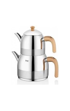 Taç Vanessa Çaydanlık Takımı Rose Gold Tac-5896 Inox Taç Vanessa Çaydanlık Takımı Rose Gold Tac-5896 Inox