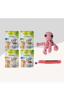 Kediler İçin 3lü Set Pembe Kediler İçin 3lü Set Pembe