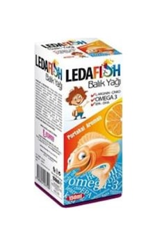 Ledapharma Ledafish Balık Yağı Portakal Aromalı 150 Ml Ledapharma Ledafish Balık Yağı Portakal Aromalı 150 Ml