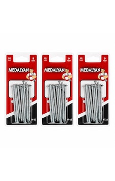 108 Adet 5x80 Beton Çelik Çivi 12x9pcs 4915 0.2 MM 108 Adet 5x80 Beton Çelik Çivi 12x9pcs 4915 0.2 MM