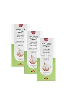 Otacı Naturway Kokusuz Sarımsaklı Şampuan 3 x 500 ML