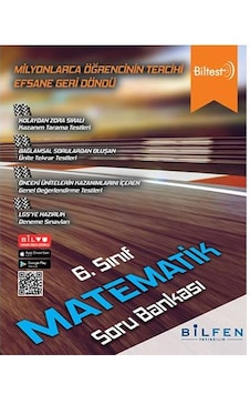Bilfen 6.Sınıf Matematik Biltest Soru Bankası 2023 Bilfen 6.Sınıf Matematik Biltest Soru Bankası 2023