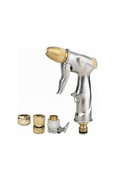 Otomatik Metal Sulama Tabancası Pro Set, Bahçe Sulama Seti, Pirinç Bağlantı Parçaları Dahil Sku: Smgstk0123d05718