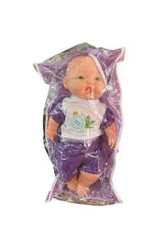 Asya Oyuncak Sesli Asya Bebek 35cm Elf23202-mor Asya Oyuncak Sesli Asya Bebek 35cm Elf23202-mor