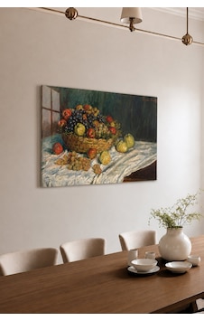 Apples And Grapes Claude Monet Cam Tablo Elma Ve Üzüm Natürmort Apples And Grapes Claude Monet Cam Tablo Elma Ve Üzüm Natürmort