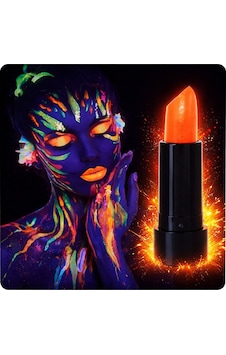 Uv Neon Turuncu Ruj Karanlıkta Parlayan Makyaj Boyası 1174766 Uv Neon Turuncu Ruj Karanlıkta Parlayan Makyaj Boyası 1174766