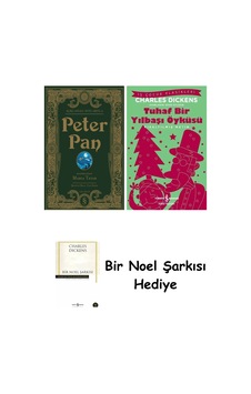 Açıklamalı Notlarıyla Peter Pan Ciltli + Tuhaf Bir Yılbaşı Öyküsü + Bir Noel Şarkısı Açıklamalı Notlarıyla Peter Pan Ciltli + Tuhaf Bir Yılbaşı Öyküsü + Bir Noel Şarkısı