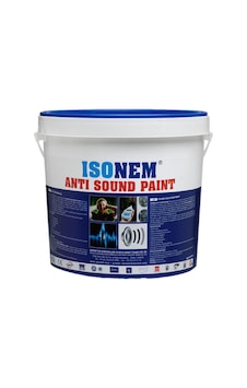 İsonem Anti Sound Paint Ses Yalıtım Boyası 18 Lt Beyaz İsonem Anti Sound Paint Ses Yalıtım Boyası 18 Lt Beyaz
