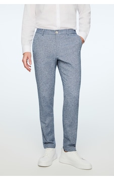 Morven Erkek Lacivert Keten Trend Desenli Lastikli Slim Fit Pantolon 26ys003003200 Lacivert Morven Erkek Lacivert Keten Trend Desenli Lastikli Slim Fit Pantolon 26ys003003200 Lacivert