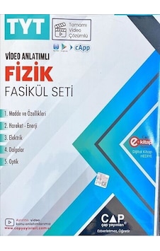 ÇAP YAYINLARI TYT FİZİK SETİ ÇAP YAYINLARI TYT FİZİK SETİ