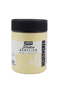 Pebeo Studio Yüksek Viskoziteli Akrilik Boya 500 Ml Buff Titanium 65 Diğer Renkler