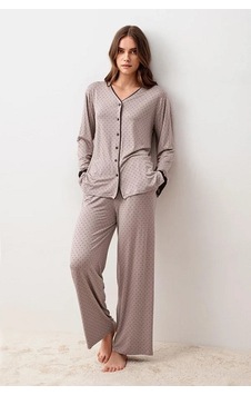 Artış Collection Artış 20207 Bayan Pijama Takımı VİZON Artış Collection Artış 20207 Bayan Pijama Takımı VİZON