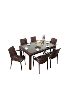 Mandella Elit Rattan 90x150 Nirvana Koltuk Camlı Masa Takımı Diğer Mandella Elit Rattan 90x150 Nirvana Koltuk Camlı Masa Takımı Diğer