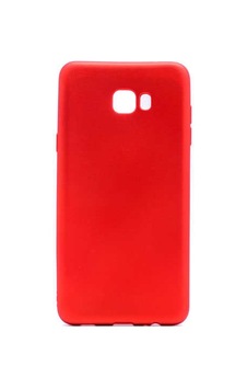 Samsung Uyumlu Galaxy C9 Pro Kılıf Zore Premier Silikon Kapak Saks Mavi