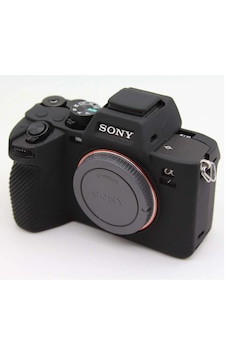 Mettzchrom Sony A7m4 A74 A7m5 Mark V A7 Mark 4 Uyumlu Silikon Koruyucu Kılıf Siyah Mettzchrom Sony A7m4 A74 A7m5 Mark V A7 Mark 4 Uyumlu Silikon Koruyucu Kılıf Siyah