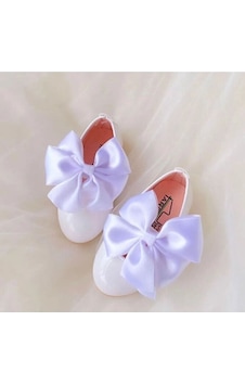 Stella Butik Kız Çocuk Fiyonklu Babet Ayakkabı Sedef Stella Butik Kız Çocuk Fiyonklu Babet Ayakkabı Sedef