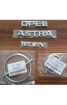 Opel Astra 1.6 16v Bagaj Yazısı Ön Ve Arka Arma Logo Astra G Opel Astra 1.6 16v Bagaj Yazısı Ön Ve Arka Arma Logo Astra G