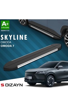 S-dizayn Omoda Omoda7 Skyline Krom Yan Basamak 183 Cm 2025 Üzeri A+ Kalite