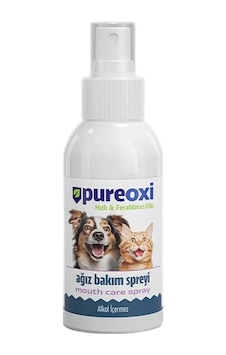 Pure Oxi Kedi Ve Köpek Ağız Bakım Spreyi 100 Ml