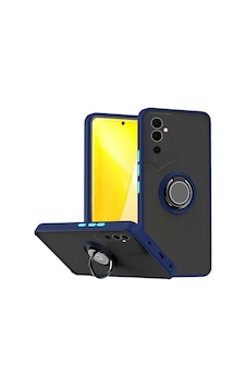 Tecno Pova Neo 2 Uyumlu Kılıf Yüzüklü Standlı Extra Darbe Koruma Sert Silikon Kapak - Lacivert Lacivert Tecno Pova Neo 2 Uyumlu Kılıf Yüzüklü Standlı Extra Darbe Koruma Sert Silikon Kapak - Lacivert Lacivert