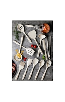 Neoflam Bej Silikon 13 Parça Servis Seti Yumuşak Malzeme İle Ergonomik Kullanım Neoflam Bej Silikon 13 Parça Servis Seti Yumuşak Malzeme İle Ergonomik Kullanım