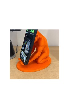 Alvera Goril Telefon Tutucu 3d Baskı Kaslı Goril Masaüstü Telefon Standı-turuncu Alvera Goril Telefon Tutucu 3d Baskı Kaslı Goril Masaüstü Telefon Standı-turuncu