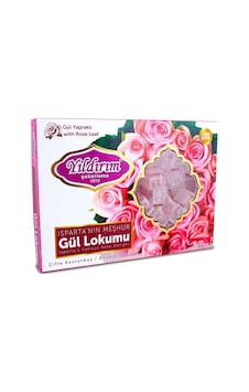 Yıldırım Şekerleme Gül Yapraklı Çifte Kavrulmuş Gül Lokumu 150 G Yıldırım Şekerleme Gül Yapraklı Çifte Kavrulmuş Gül Lokumu 150 G