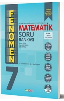 Gama Okul Yayınları FENOMEN 7. Sınıf Matematik Soru Bankası Gama Okul Yayınları FENOMEN 7. Sınıf Matematik Soru Bankası