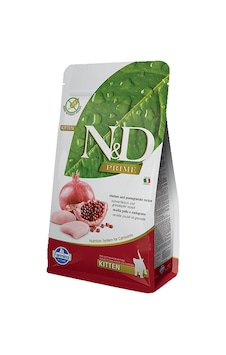 N&D Kitten Tahılsız Tavuklu ve Narlı Yavru Kedi Maması 10 KG N&D Kitten Tahılsız Tavuklu ve Narlı Yavru Kedi Maması 10 KG