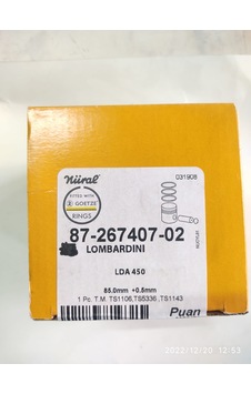 Antor/lombardini 3ld450 Piston Segman/sekman Komple +0,50mm Nüral Goetze Antor/lombardini 3ld450 Piston Segman/sekman Komple +0,50mm Nüral Goetze