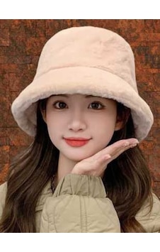 Mood Agenda Kadın Peluş Bucket Şapka Bej Mood Agenda Kadın Peluş Bucket Şapka Bej