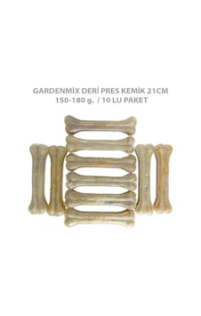 Garden Mix Deri Pres Kemik 21 CM 150-180 G 10'lu
