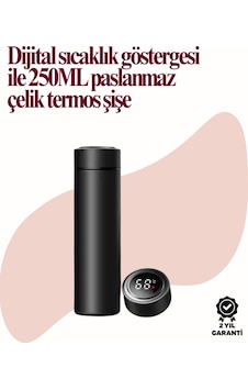 Uzun Süre Isı Koruma Sağlayan Dijital Göstergeli Termos Uzun Süre Isı Koruma Sağlayan Dijital Göstergeli Termos