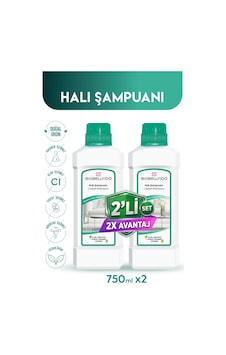 Doğal Leke Çıkarıcı Parfümlü Halı Şampuanı 2'li Set Diğer Doğal Leke Çıkarıcı Parfümlü Halı Şampuanı 2'li Set Diğer