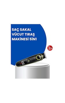 Uzun Pil Ömürlü Led Göstergeli Erkek Bakım Seti 5-in-1 Saç Sakal Tıraş Makinesi - Lisinya 1 - 2 Saat Uzun Pil Ömürlü Led Göstergeli Erkek Bakım Seti 5-in-1 Saç Sakal Tıraş Makinesi - Lisinya 1 - 2 Saat
