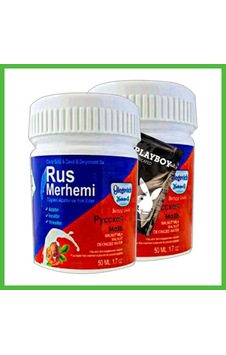 Vaveni Süper Playboy Blue Rus Merhemi 2 Tane 50 Ml Tüy Dökücü Krem + Yanında Jel Arz