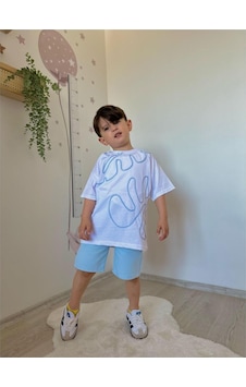 Erkek Çocuk Yeni Alt Üst Takım Beyaz Erkek Çocuk Yeni Alt Üst Takım Beyaz