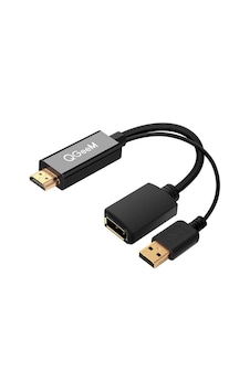 Qgeem Qg-hd01 Hdmı To Display Port Dönüştürücü Siyah