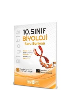 Biyotik 10.sınıf Biyoloji Soru Bankası Biyotik 10.sınıf Biyoloji Soru Bankası