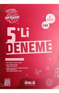 Ünlü Yayınları Us Teroit 5.Sınıf Deneme Ünlü Yayınları Us Teroit 5.Sınıf Deneme