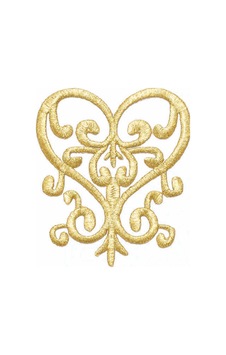 Ütü İle Yapışan Altın İşlemeli Motif Patch En :9.5 Cm Boy:11 Cm 1 Adet - 691741322 Diğer Ütü İle Yapışan Altın İşlemeli Motif Patch En :9.5 Cm Boy:11 Cm 1 Adet - 691741322 Diğer