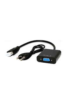Beek BA-HA-HD15-1 HDMI to VGA Erkek-Dişi Ses Dönüştürücü Adaptör Beek BA-HA-HD15-1 HDMI to VGA Erkek-Dişi Ses Dönüştürücü Adaptör