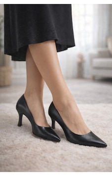 Firibu Şık Kadın Topuklu Ayakkabı Rahat Zarif Gece Davet Stiletto Günlük Şıklık Abiye Kombin Obsidian Black - Siyah Saten Firibu Şık Kadın Topuklu Ayakkabı Rahat Zarif Gece Davet Stiletto Günlük Şıklık Abiye Kombin Obsidian Black - Siyah Saten