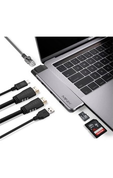 Mınıx NEO-C-DHGR Harici Usb-c Port Çoklayıcı